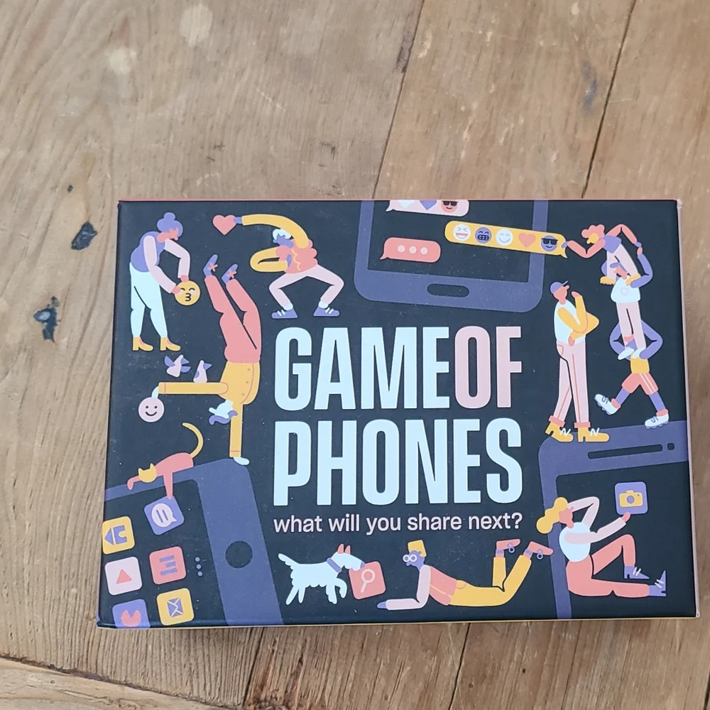 Game of Phones ages 13+ 3 8r more players opened but new